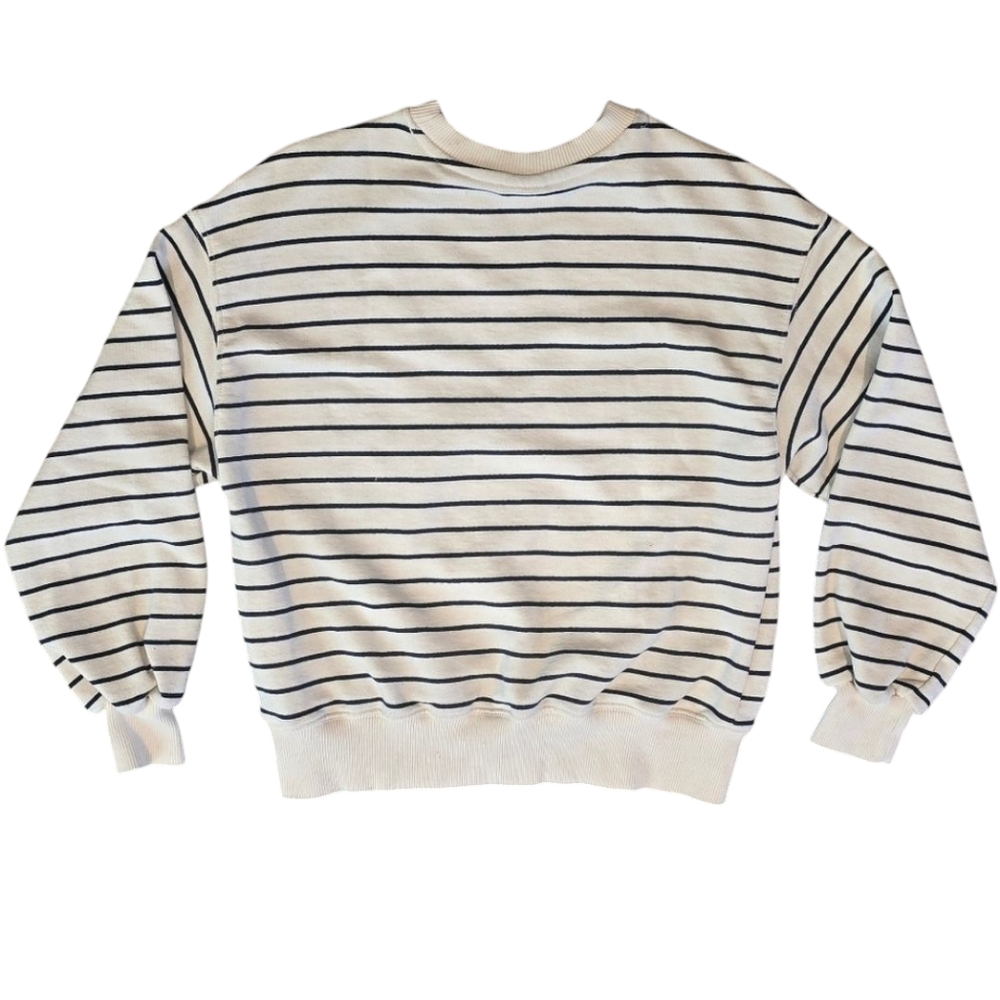 ZARA Nautical Style Striped Sweatshirt Size 11/12